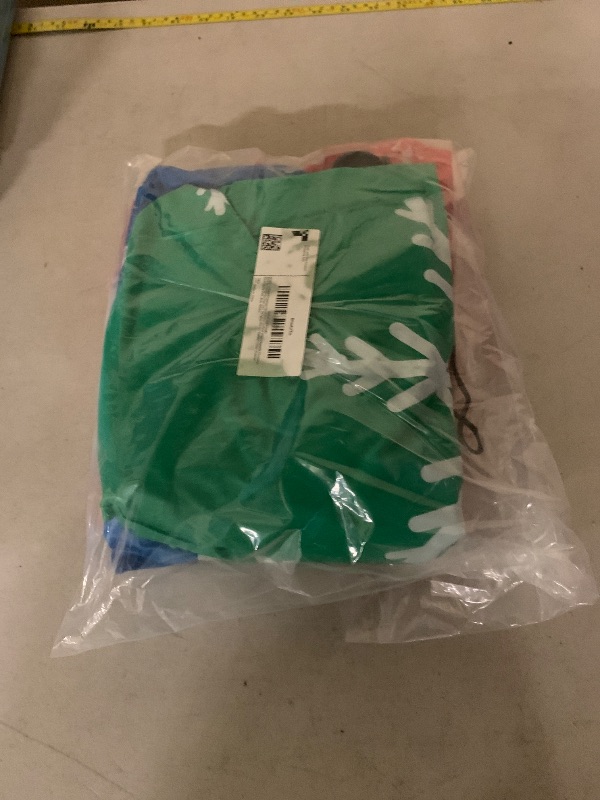 Photo 1 of 4 Pcs 24 Inch Giant Inflatable Christmas Balls,Large Outdoor Inflatable Christmas Balls for Yards, Lawns, Porches, Gardens, Front Doors or Windows Christmas Decorated (Red, Blue, Green)