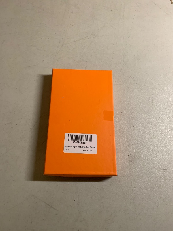 Photo 1 of AnMengXinLing Magnetic Tempered Glass Double-Sided Phone Case for iPhone 15 pro max, Compatible with MagSafe Stand,with Built in Screenprotector,Full Body Protection Metal Frame Cover (Clear-Gray)