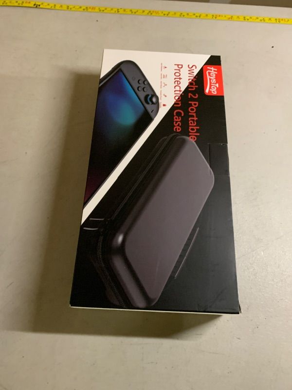 Photo 1 of HEYSTOP Switch 2 Case for Nintendo Switch 2 Console & Accessories, Switch 2 Carrying Case with 12 Game Card Slots, Portable Hard Shell Pouch Carrying Travel Game Bag for Switch 2 Accessories