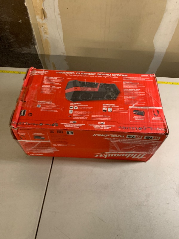 Photo 1 of 2891-20 Wireless Jobsite Speaker with Bluetooth