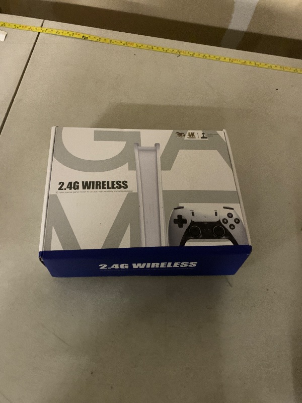 Photo 1 of 2026 Upgraded Retro Gaming Console, 20,000+ Retro Game Stick, Built-in Classic Video Games 23 Emulators, 4K HD HDMI TV Game Stick, Plug & Play Game Console for TV with 2 Wireless Controllers HQM15BT