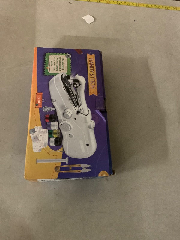 Photo 1 of 2025 New Handheld Sewing Machine, 2 Power Modes Mini Electric Sewing Machine for Beginners Adult, Quick Sewing Kit Hand Sewing Machines, Hand Stitching Machine Fast Stitch Suitable for DIY/Home/Travel