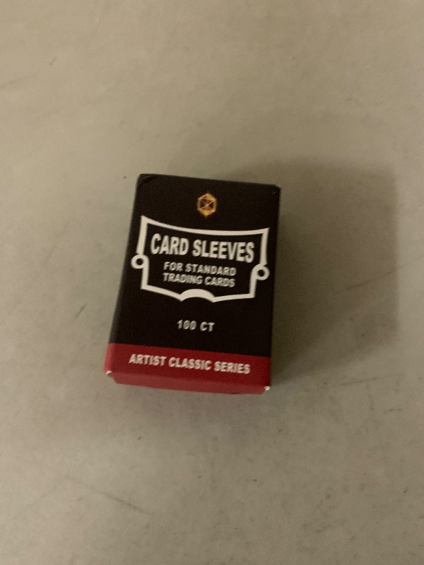 Photo 1 of 100 CT MTG Card Sleeves (The Infinity) Art Sleeve Deck Protector, Matte Back & Clear Front,Smooth Shuffle-Standard Size