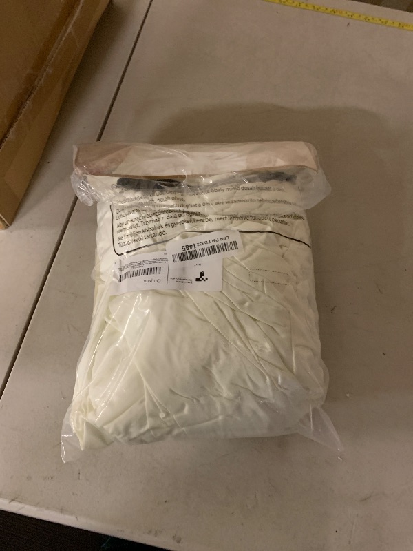 Photo 1 of 10 ft x 10 ft Wrinkle Free Ivory Backdrop Curtain for Wedding Parties, Polyester Ivory Photo Backdrop Drapes 2 Panels 5x10ft for Baby Shower Photoshoot Engagement Birthday Party Photography Background