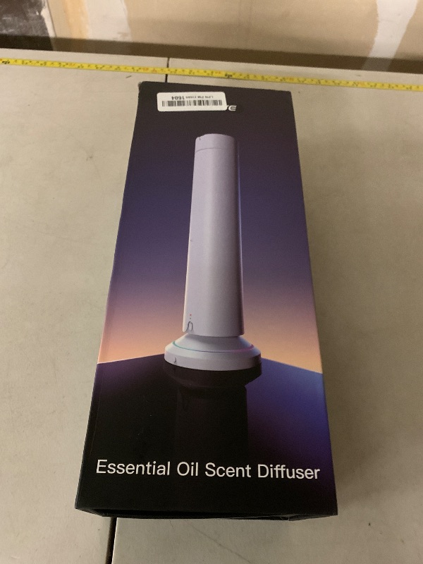 Photo 1 of Waterless Scent Diffuser Kit Include 5x20ml Essential Oils, Essential Oil Diffuser for Home, Hotel & Office, APP&Remote Control, Quiet Operation, Pets and Kids Friendly, Max Coverage 1500 Sq Ft, White