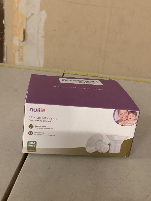 Photo 1 of Nuliie Silicone Flanges Insert Replacement Kit, Flange Sizing Kit for Electric Breast Pumps, Pumping Essentials for Moms, 13/15/17/19/21mm for 24mm Flange/Shield, 10PCS