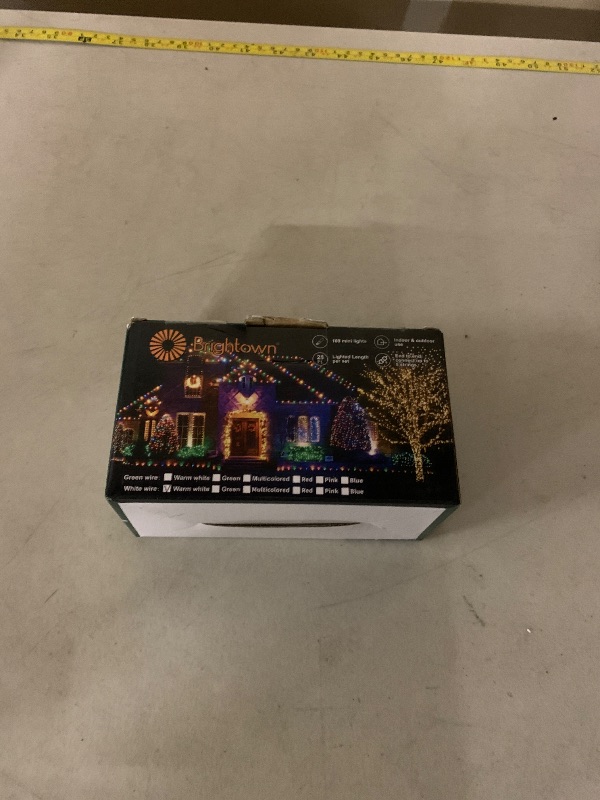 Photo 1 of 2 Pack 100 LED Fairy Lights Battery Operated with Remote, 33FT Waterproof Twinkle Lights with Timer & 8 Modes, Fairy String Lights Outdoor Indoor for Bedroom Classroom DIY Christmas Decor (Warm White)