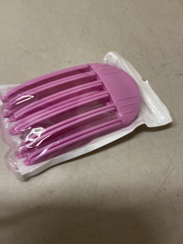 Photo 1 of 2PCS Volumizing Hair Clips for Women, Hair Volume Clip Styling Tools Volumizing Comb for Fluffy Bangs Clips for Root Lift Hair Styling Tools, Root Booster Clips, Rose Red