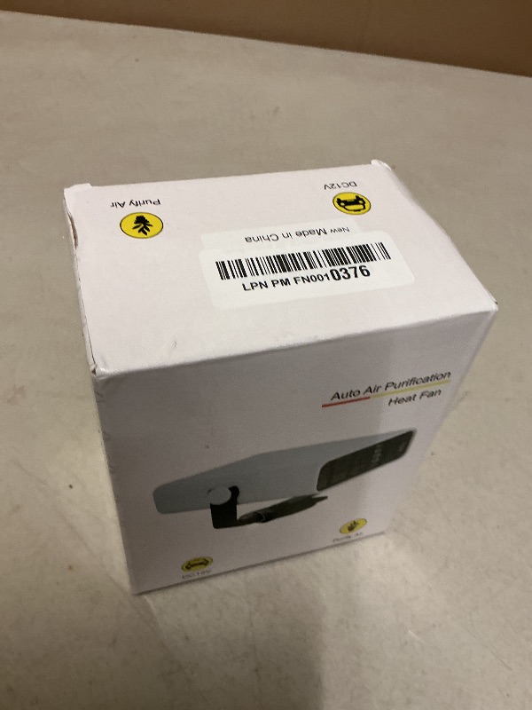 Photo 1 of 200W Car Heater,12V Portable Car Heater that Plugs Into Cigarette Lighter Electric Car Heater Defroster, 2 in 1 Heating & Cooling Fast Heating Defrost Defogger with Plug in Cigarette Lighter (Black)