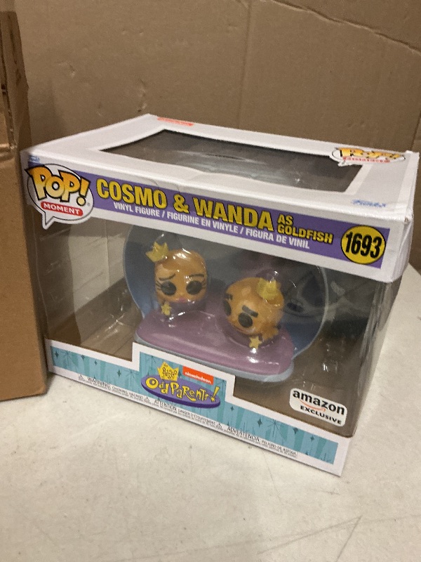 Photo 1 of Funko Pop Moment: Fairly Odd Parents - Cosmo and Wanda as Goldfish - Amazon Exclusive - Collectable Vinyl Figure - Gift Idea - Official Merchandise - Toys for Kids & Adults