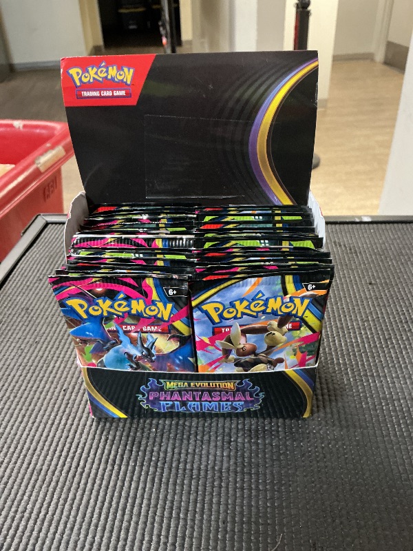 Photo 1 of Pokemon TCG: Mega Evolutions Phantasmal Flames Booster Display Box