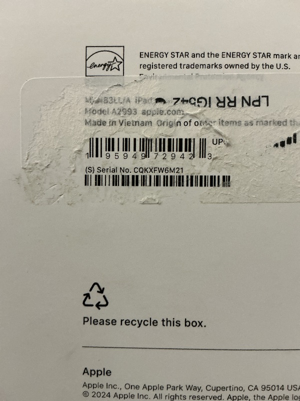 Photo 1 of Apple iPad mini (A17 Pro): Apple Intelligence, 8.3-inch Liquid Retina Display, 128GB, Wi-Fi 6E, 12MP Front/12MP Back Camera, Touch ID, All-Day Battery Life — Starlight