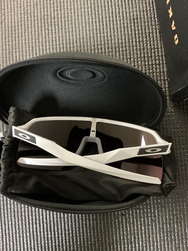 Photo 1 of Oakley Mens OO9463 Sutro Lite Rectangular Sunglasses, Matte White/Prizm Field, 39 mm