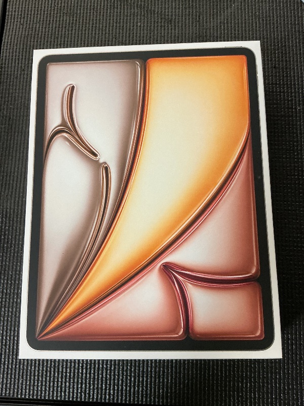 Photo 1 of Apple iPad Air 13-inch with M3 chip Built for Apple Intelligence, Liquid Retina Display, 128GB, 12MP Front/Back Camera, Wi-Fi 6E, Touch ID, All-Day Battery Life — Starlight