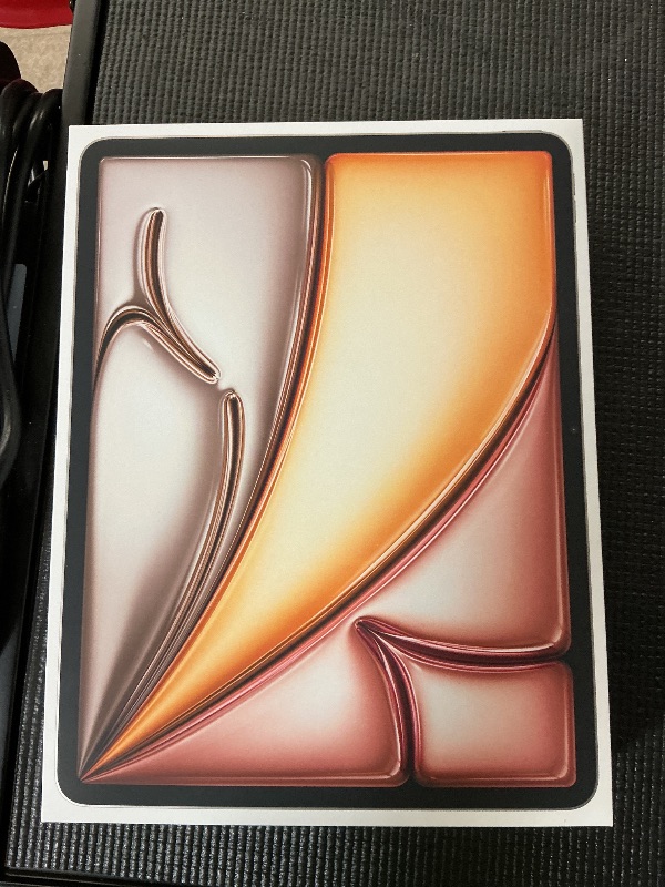 Photo 1 of Apple iPad Air 13-inch with M3 chip Built for Apple Intelligence, Liquid Retina Display, 128GB, 12MP Front/Back Camera, Wi-Fi 6E, Touch ID, All-Day Battery Life — Starlight