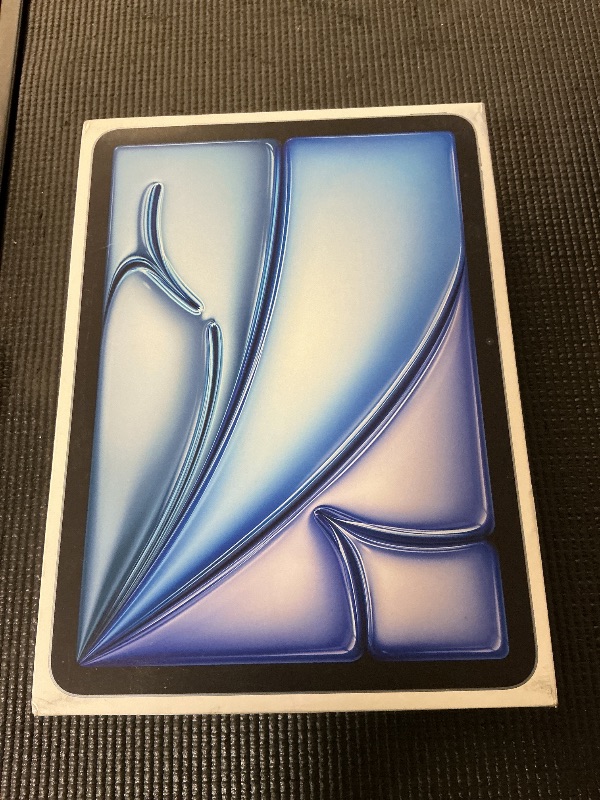 Photo 1 of Apple iPad Air 11-inch with M3 chip Built for Apple Intelligence, Liquid Retina Display, 128GB, 12MP Front/Back Camera, Wi-Fi 6E, Touch ID, All-Day Battery Life — Blue