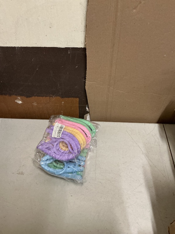 Photo 1 of 20 PCS Travel Hangers with 12 Pcs Clips - Cruise Ship Essentials Portable Folding Clothes Hangers Travel Essentials Foldable Clothes Drying Rack for Travel