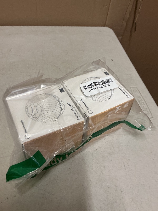 Photo 1 of Aquamorph 2 Pack Interactive Dog Balls - Auto Moving Bouncing Vibrating Washable Dog Toys for Large Medium Dogs, Type-C Rechargeable, Blue and Orange, Grid Pattern