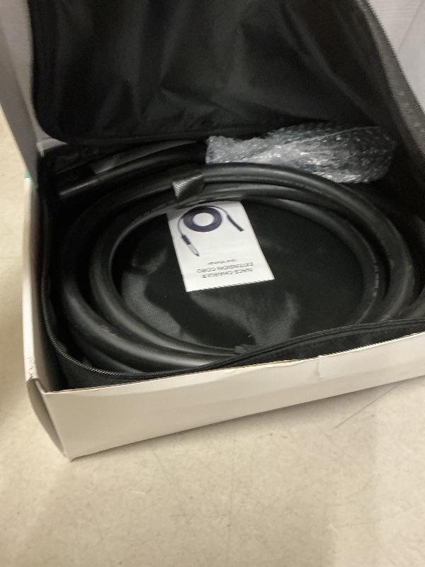 Photo 1 of Otytkgo Extension Cable for Tesla with NACS Plug, Compatible with Model Y/X/3/S, 16.4ft 240V Up to 50A EV Extension Cord for Level 1 & 2 Charging with Mobile and Wall Connectors