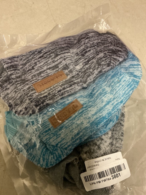 Photo 1 of 3 Pack Dog Sweaters for Small Dogs Girl Boy Winter Fleece Clothes Warm Soft Dog Sweatshirt Outfit for Dogs Cats Pet Apparel