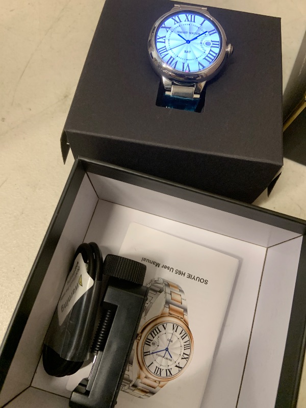 Photo 1 of SOUYIE 2026 DA GPT Smart Watch for Women, 1.19" AMOLED Display, AI Customizable Watch Face, Heart Rate, Sleep Monitor, 107 Sports Modes Fitness Tracker, Compatible with iOS & Android