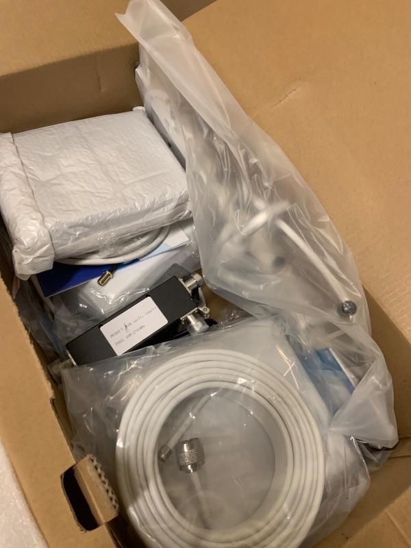 Photo 1 of Cell Phone Booster for Home & Muti-Room, Up to 7000Sq. Ft,Cell Phone Signal Booster for Rural Area with 2 Indoor Panel Antennas,Boosts 5G 4G LTE for All U.S. Carriers, FCC Approved