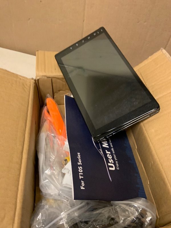 Photo 1 of 9-Inch IPS Touchscreen Android 12 Car Stereo for Toyota Sienna 2015-2018 with Wireless CarPlay & Android Auto 2+32GB Car Radio, Support GPS, WiFi, Bluetooth, FM Radio, Backup Camera, SWC, Dual USB