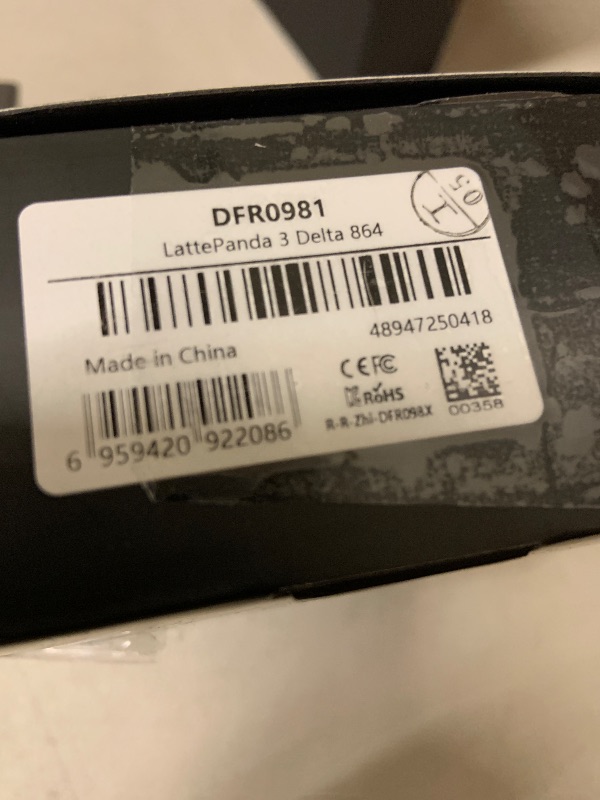 Photo 1 of LattePanda 3 Delta x86 Single Board Computer - Intel N5105 Quad-Core Windows/Linux Mini PC with 8GB RAM, 64GB eMMC, Wi-Fi 6, Dual 4K HDR & M.2 Slot Expansion for Gaming/DIY Projects