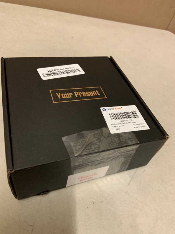 Photo 1 of 12 Pcs Neutral Colors Flat Hair Clips, YINGFENG Flat Claw Clip for Women, Matte Non-Slip Flower Claw Clips for Thin Thick Hair, Suitable for Women and Girls Wedding Party Accessories