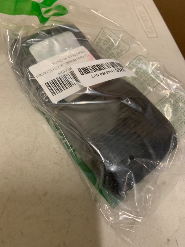 Photo 1 of 100 Pack Black Resealable Mylar Bags with Frosted Clear Window, Smell Proof Small Packaging Bags, Foil Pouch Zip Bag for Food Candy Self Sealing Storage(2.75×3.93 inches)