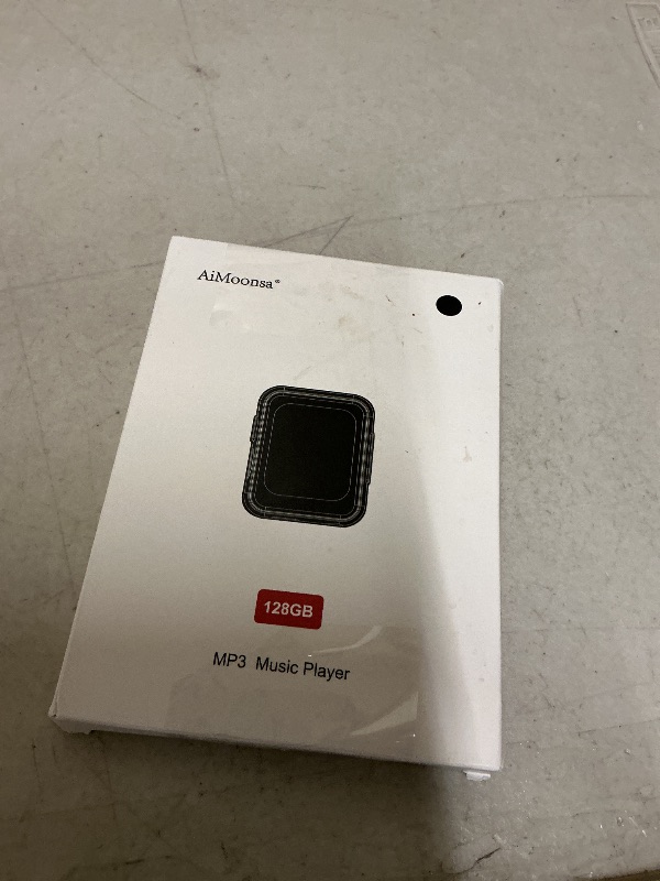 Photo 1 of 128GB MP3 Player with Bluetooth 5.3, Portable Digital Lossless Music Player with Built-in Speaker, 2.0 in Full Touch Screen, HiFi Sound, FM Radio, Voice Recorder, Earphones Included