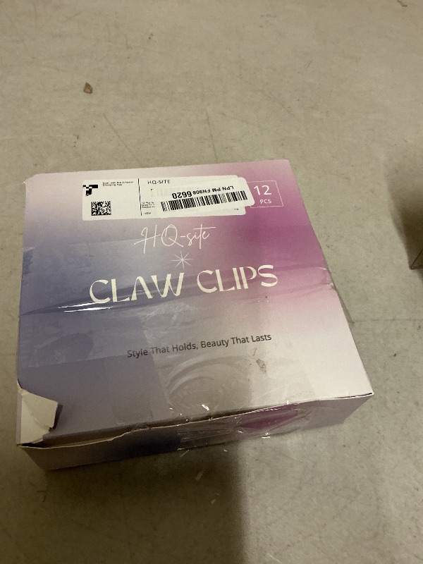 Photo 1 of 12 Pcs Square Hair Claw Clips for Women and Girls, 3.5 Inch Medium Jaw Clips for Thick and Thin Hair, Colorful Non-Slip Matte Hair Clips, Bulk Hair Accessories for Daily Use and Gifting