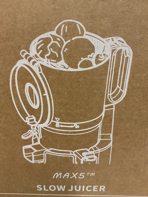 Photo 1 of Aeitto Cold Press Juicer with 5.8" Extra Wide Mouth, Juicer Machines, Easy to Clean, Fit Whole Vegetables & Fruits, Professional Slow Masticating Juicers,Self Feeding, High Juice Yield