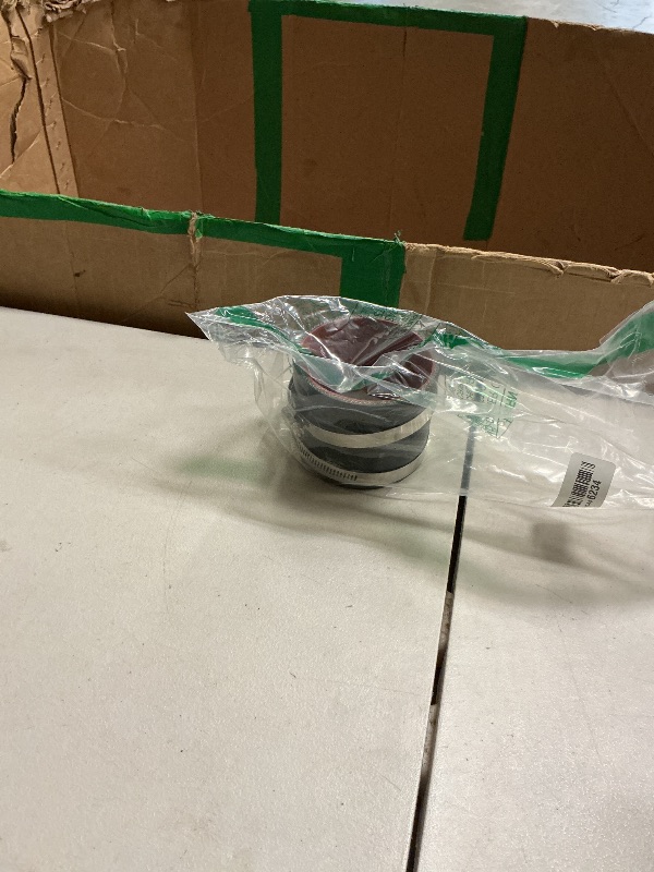 Photo 1 of 3.5" ID Straight Silicone Hose Coupler with 2 SS304 Worm Clamps, High Temp 4-Ply Reinforced 5MM Wall 3.0" Length(Qty 1) For Pipes Connecting…