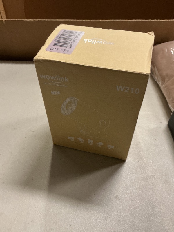 Photo 1 of [Built-in Apps & 2025 Upgraded] Mini Projector with WiFi 6 and Bluetooth 5.4 Support 4K 1080P Auto Keystone 180° Rotatable Projector Portable Compatibile with HDMI/TV Stick/Memory Stick/Laptop, White