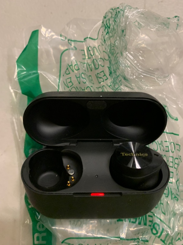 Photo 1 of *MISSING LEFT EARBUD** Technics Premium Hi-Fi True Wireless Bluetooth Earbuds with Advanced Noise Cancelling, 3 Device Multipoint Connectivity, Hi-Res Audio + Enhanced Calling Wireless Earbuds - EAH-AZ80-K (Black)