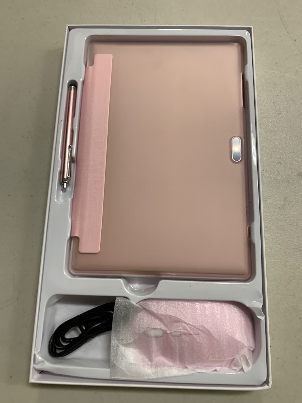 Photo 1 of 2 in 1 Tablet with Keyboard Case Mouse Stylus, 10 inch Tablet Android 14 Tablets PC, 6GB RAM+32GB ROM Support 1TB Expandable, 6000mAh Battery IPS 10.1" Tab 2MP+8MP Dual Camera WiFi-6 Bluetooth Tableta