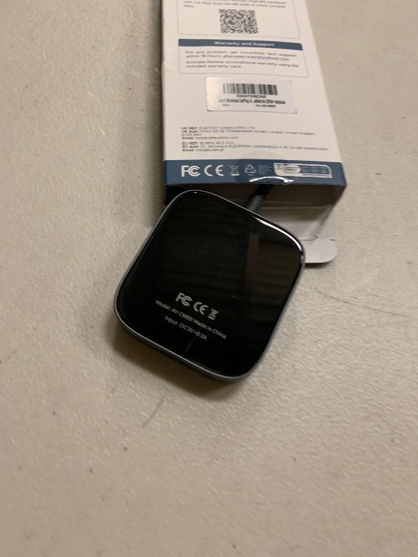 Photo 1 of 3-in-1 Wireless CarPlay Adapter, Car TV Mate Pro Max 2025 Upgraded [Metal & Glass Case] Convert Wired to Wireless Apple Car Play/Android Auto or HDMI for Fire TV Stick, Compatible for 2016+ Vehicles