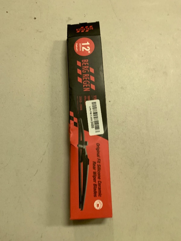 Photo 1 of 12 "(12-F) Silicone Rear Wiper BladeReplacement for Toyota 4Runner 2009 2008 2007 2006 2005 2004 2003+More Cars Back Wiper Blade for My Car(Part of 1)