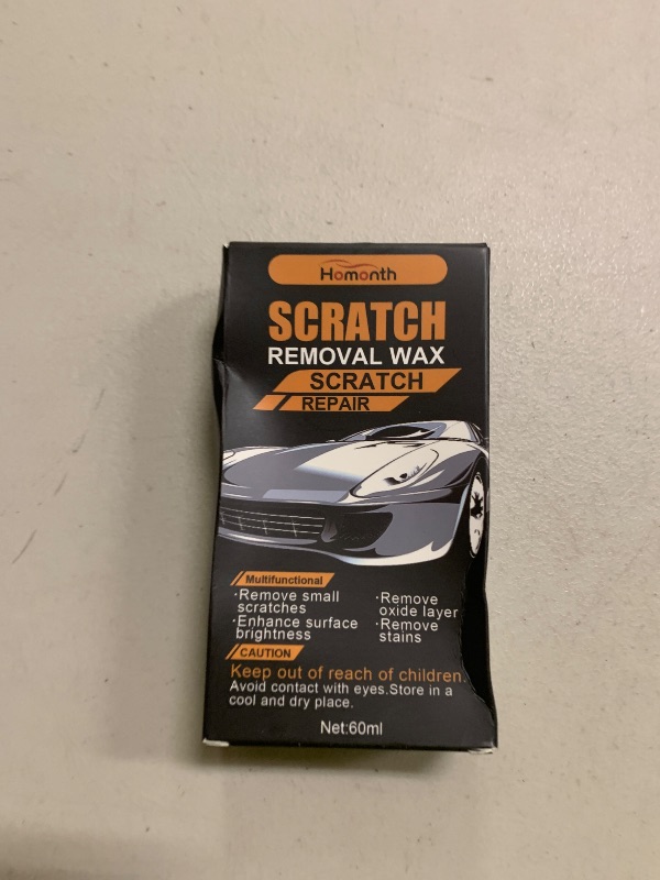 Photo 1 of 2025 Upgraded Scratch Remover for Vehicles, New Car Scratch Removal Wax Kit - Erase Car Scratches with Wipe & Sponge, Polishing Paste for Deep Scratches Repair