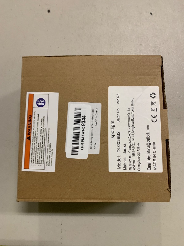 Photo 1 of 4 Pack Spot Lights Indoor, Rechargeable Wireless Plant Spotlight Indoor, 3 CCT Battery Operated Mini Spotlight, Ambient Lighting for Picture Wall Backdrop Decor (Black)