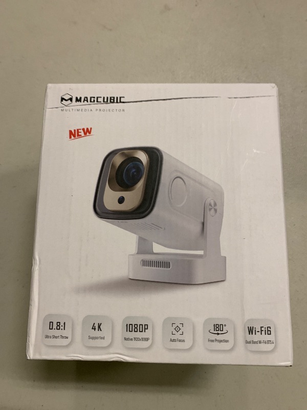 Photo 1 of ?Auto Focus and 1080P?Magcubic Mini Smart Projector with 4K Support