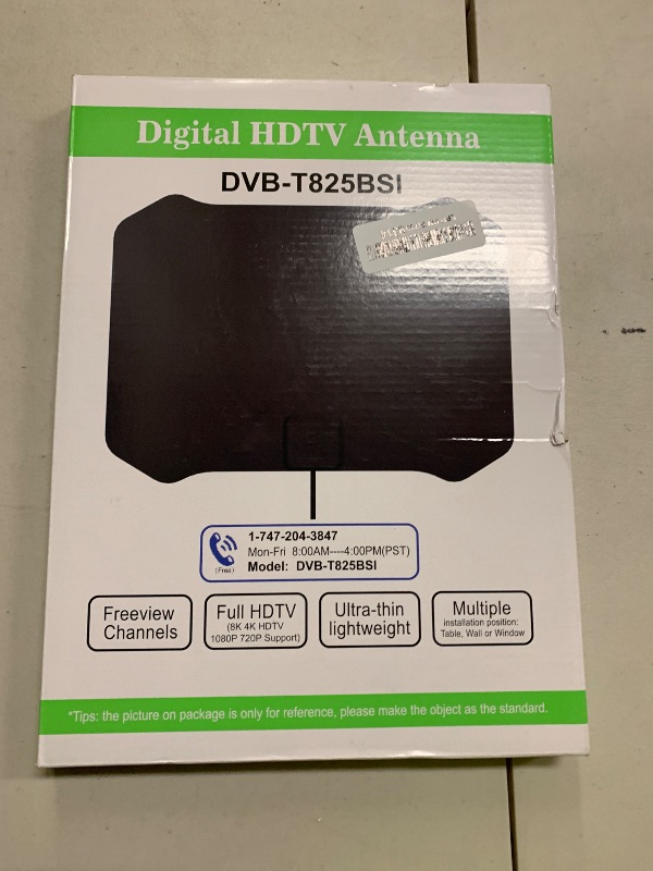 Photo 1 of 2025 Upgraded TV Antenna Indoor, 1900+ Miles Antenna for Smart TV, Long Range Digital HDTV Antenna for Local Channels with Amplifier Signal Booster Support 8K 4K 1080p