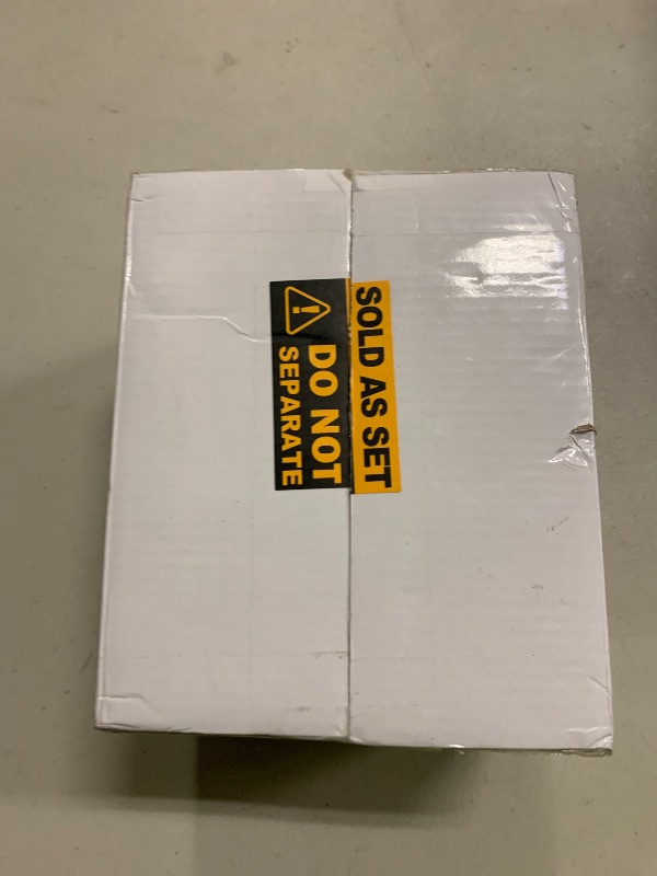 Photo 1 of (50 Pack) BESTTEN USWP6 Matte Snow White Screwless Wall Plate, 1 Gang Switch Plate, Decorator Receptacle Outlet Cover, H4.69” x W2.91”, UL Listed