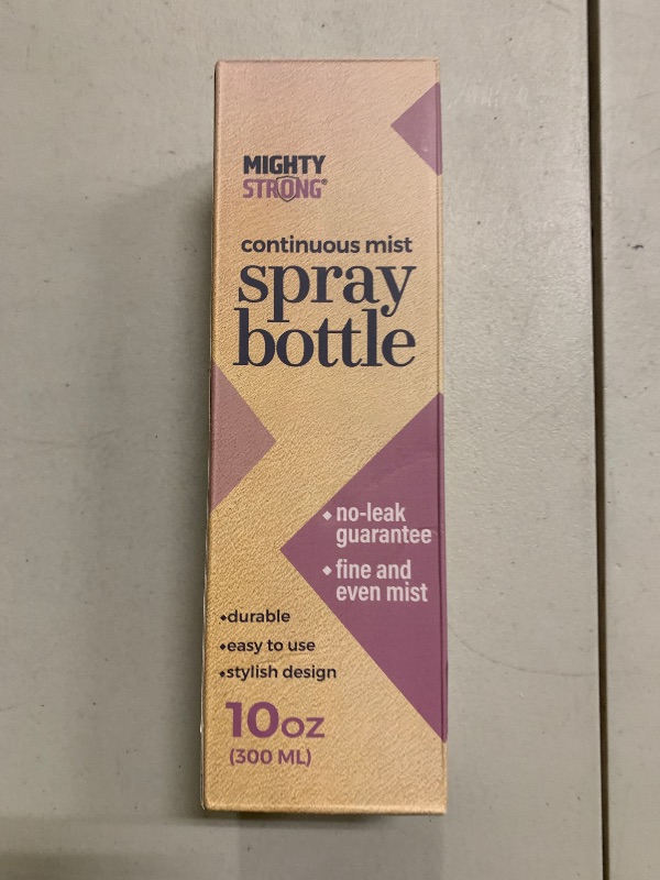 Photo 1 of 10 OZ Continuous Spray Bottles - Ultra Fine Mist Sprayer | Water Spray Bottle For Hair Stuff, Mister Spray Bottle For Plants Mister | Hair Spray Bottles For Hairstyling, Cleaning, Salons