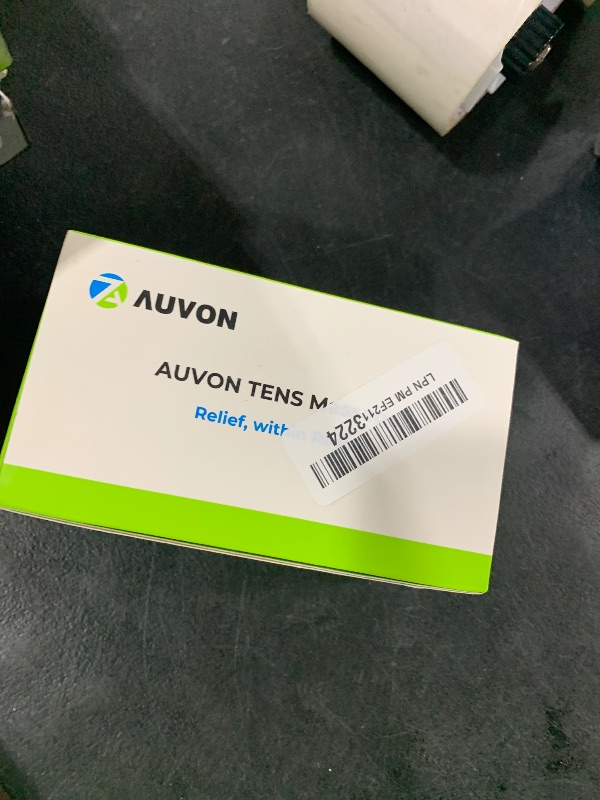 Photo 1 of AUVON Dual Channel TENS Unit Muscle Stimulator Machine with 20 Modes, 2" and 2"x4" TENS Unit Electrode Pads