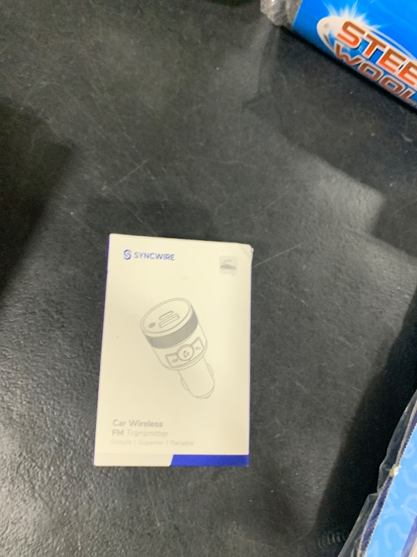 Photo 1 of Syncwire Bluetooth 5.4 FM Transmitter for Car, 38W PD&QC3.0 Dual USB Charging Bluetooth Car Adapter Microphone & Bass Sound MP3 Music Player FM Kit with Hands-Free Calling