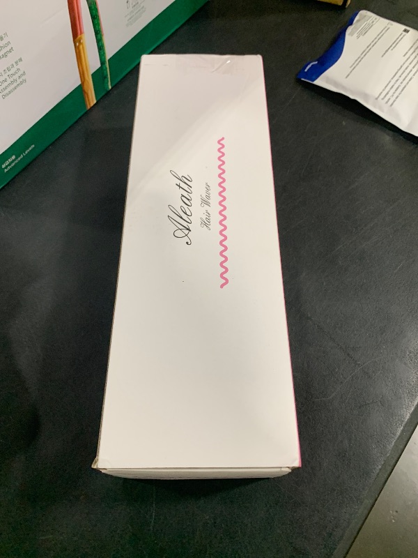 Photo 1 of 1.25 inch Three Barrel Curling Iron: Aleath Large 3 Barrel Hair Crimper with LCD Display - Dual Voltage Hair Waver Jumbo