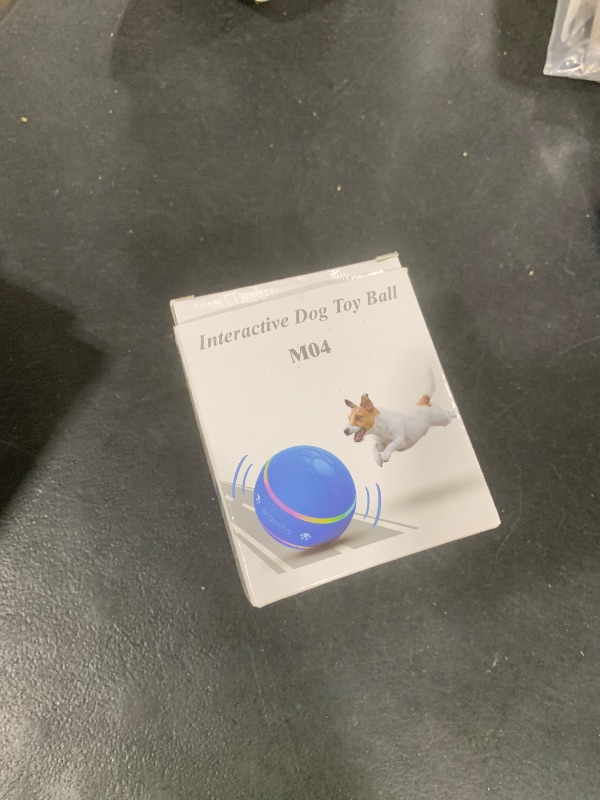 Photo 1 of PetDroid Interactive Dog Toys Dog Ball,[2025 Newly Upgraded] Durable Motion Activated Automatic Rolling Ball Toys for/Small/Medium/Large Dogs,USB Rechargeable(Blue)