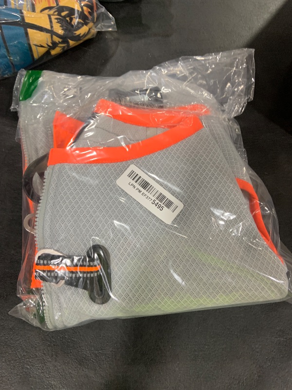 Photo 1 of SGODA Dog Cooling Vest Harness Cooler Jacket Grey Orange X-Large